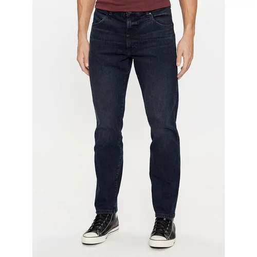 Wrangler Jeans hlače Larston 112341426 Mornarsko modra Slim Fit