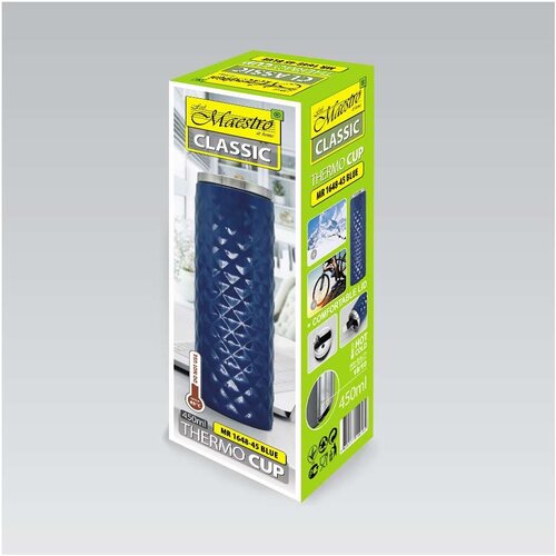 Maestro MR1648-45BL TERMOS BOCA 450ML PLAVA Slike