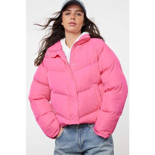 Trendyol Fuchsia Regular Water Repellent Puffer Jacket Slike
