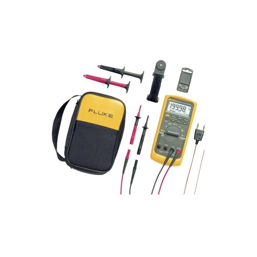 FLUKE 87V/E2 Kit ručni multimetar Kalibriran po (ISO) digitalni CAT III 1000 V, CAT IV 600 V Zaslon (brojevi): 20000 Cijene