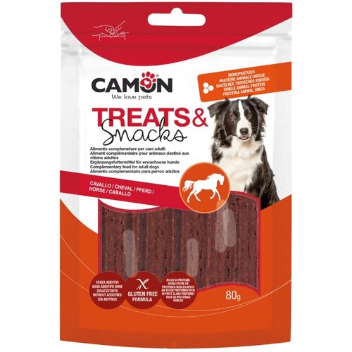 Camon Treats&Snacks posladek jerky, konj - 80 g Cene