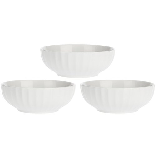 La Porcellana Bianca PIEVE Set of 3 Salad Bowls 17 cm Slike