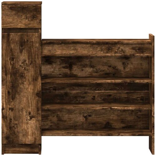 VidaXL ormarić za cipele boja hrasta 100 5x28x100 cm konstruirano drvo Slike