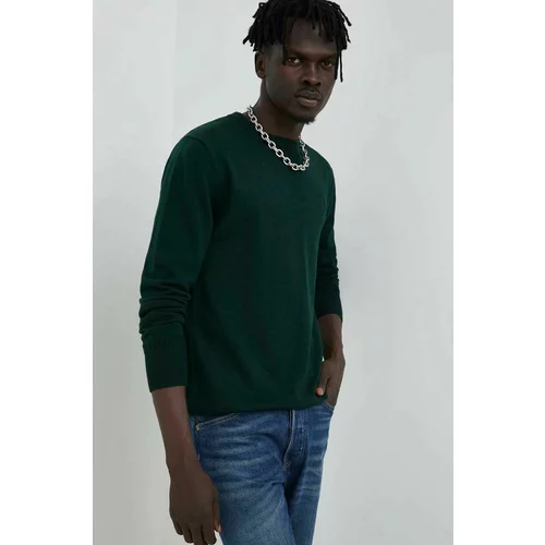G-star Raw Vuneni pulover za muškarce, boja: zelena, lagani