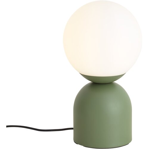 QAZQA Hotel chique tafellamp groen met opaal glas - Pallon Trend Slike