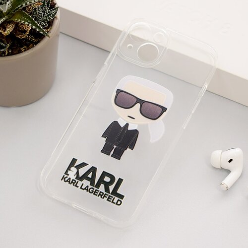 Nanobit Maska za iPhone 15 Karl Lagerfeld Print Cene