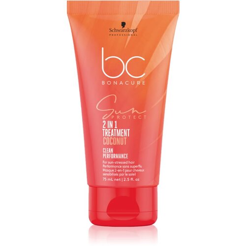 Schwarzkopf Professional BC Bonacure Sun Protect 2-IN-1 Treatment regeneracijska kura 2 v 1 75 ml Slike