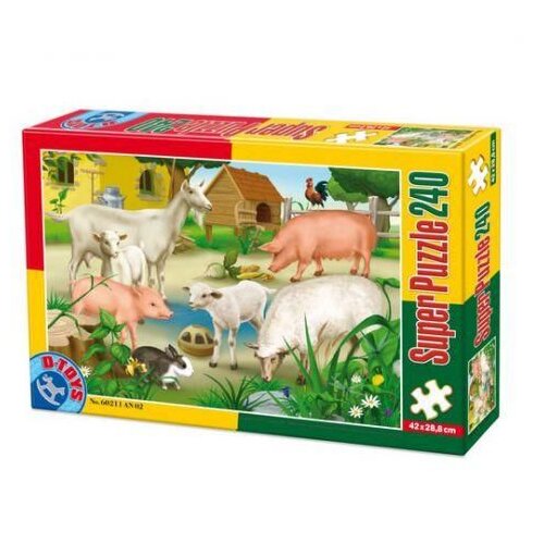 Dtoys Puzzle Životinje 02 - 240 delova Cene