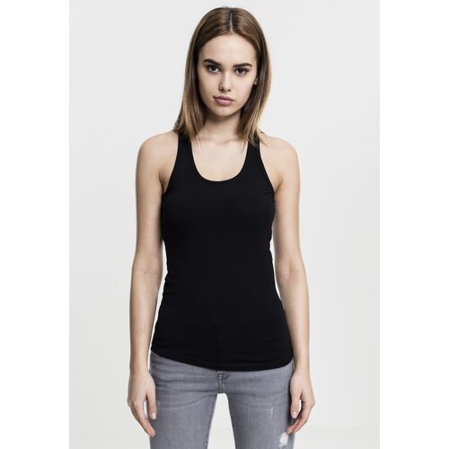 Urban Classics Women's jersey black tank top Cene