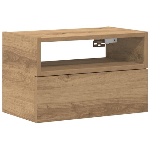  Zidni noćni ormarić artisan hrast 45x26x28,5 cm Slike