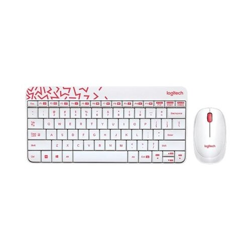 Logitech Desktop set Wireless MK240 White Cijene