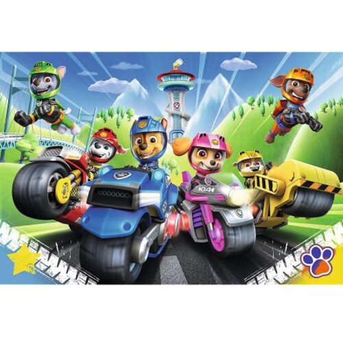 Tref line puzzle 100 paw patrol motor ( T16430 ) Cene