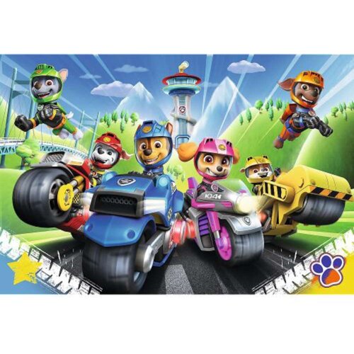 Tref Sestavljanka, 100 kosov 'Na dirkališču' - Paw Patrol - 1 k. Cene