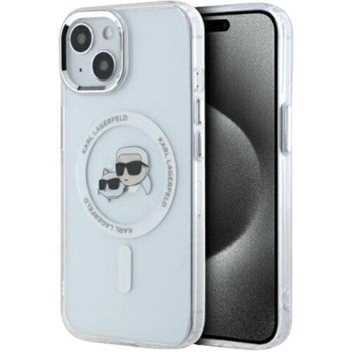 Karl Lagerfeld Ringstand MagSafe case za iPhone 15 PRO Max iconic white Cijene