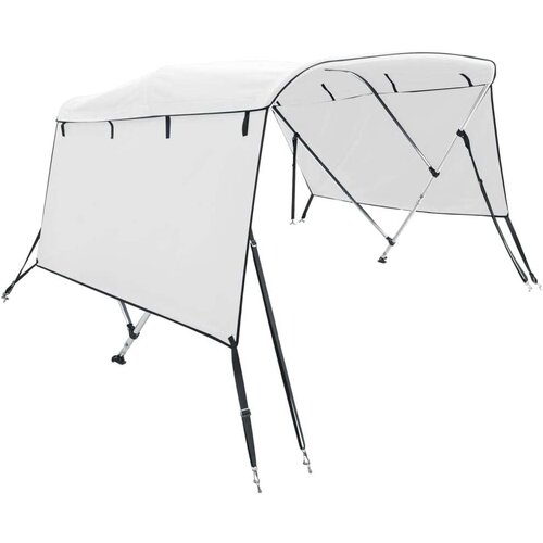 Tenda bimini s 3 luka i bočnim stijenkama 183x(154-167)x137 cm Slike