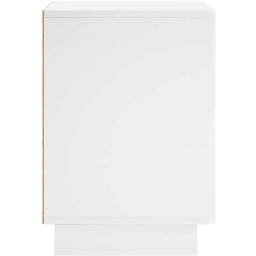  Noćni ormar Bijela 33 5 x 34 5 x 50 cm Konstruirano drvo - Bijela 1 Slike