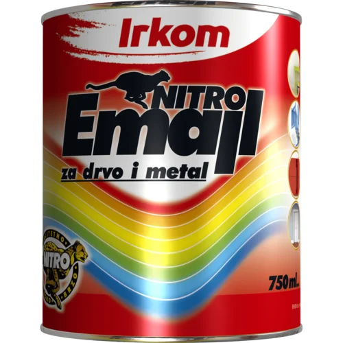 Irkom NITRO EMAJL BIJELI 0,75L