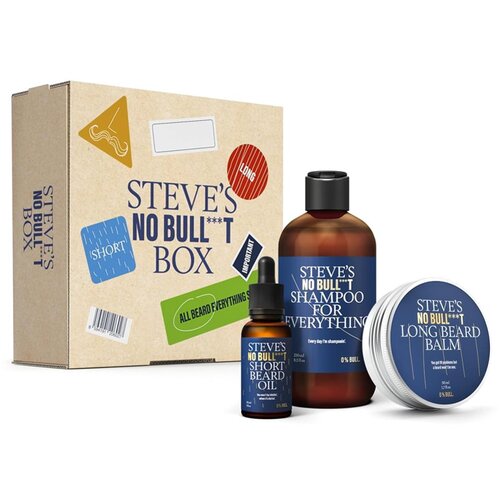 Steve´s No Bull***t All Beard Everything Set šampon 250 ml za muškarce Cene