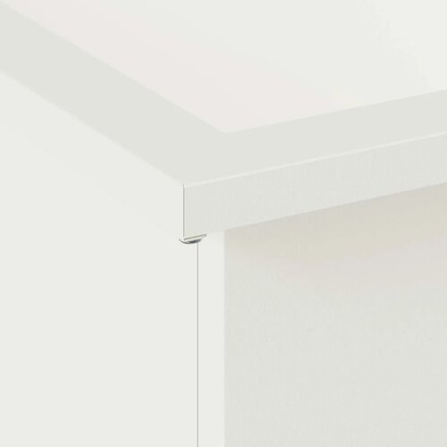  Vrtna posuda za sadnju s LED svjetlom 2 kom. Bijela - Bijela 30 x 60 x 30 cm 2 Slike