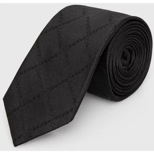 Calvin Klein Kravata od svile boja: crna, K10K113145