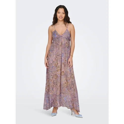 Only Brown-blue women's patterned maxi-dresses Phoenix - Women