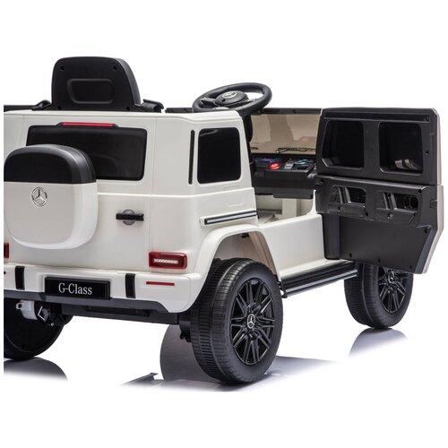 Mercedes G 4x4 24V 2580 Battery-Operated Vehicle White Slike