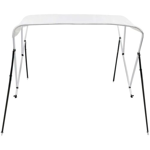VidaXL tenda bimini s 3 luka bijela 183 x 180 x 137 cm Slike
