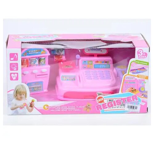 Magic Toys Ružičasta blagajna sa zvukom i svijetlom Cene