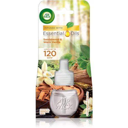 Air Wick Electric Sandalwood & Vanilla punjenje za električni difuzor 19 ml