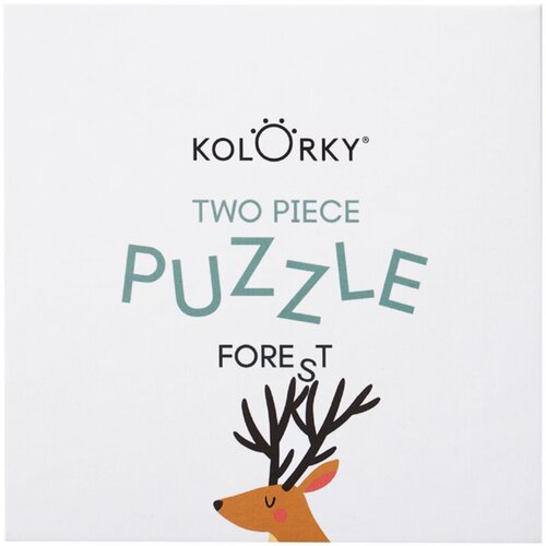 Kolorky Puzzle Two Piece Forest puzzle 10 kom Cene