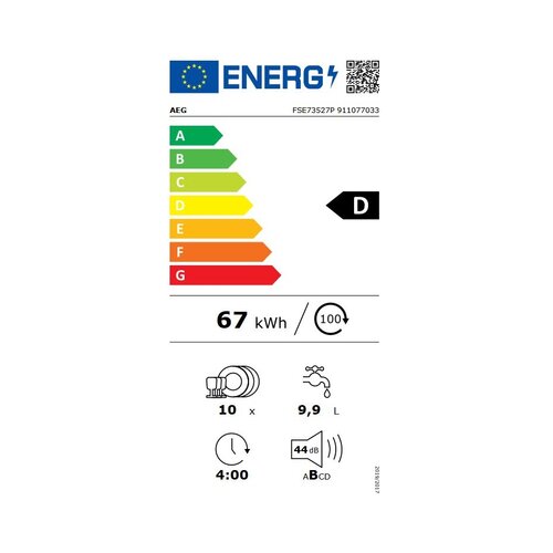 Aeg FSE73527P ugradna sudoma&amp;scaron;ina Slike
