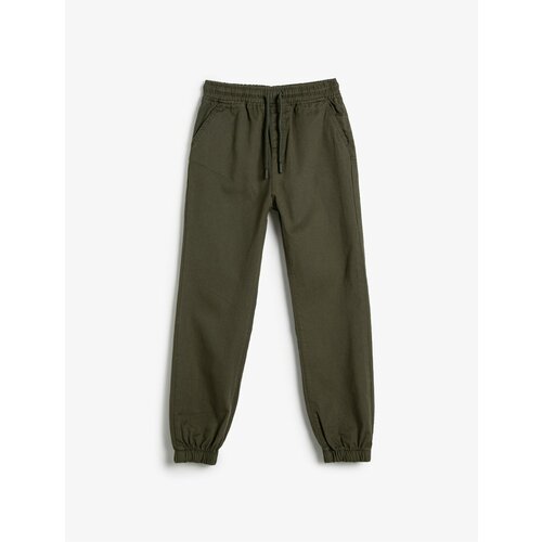 Koton School Trousers Joggers With Pocket. Tie Waist Cotton. Slike