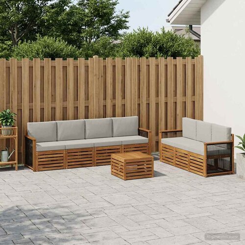  Setovi sofa 8 kom. Čvrsto drvo akacije Cene