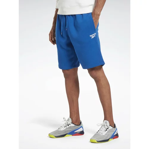 Reebok Športne kratke hlače Identity Fleece Shorts H49689 Modra