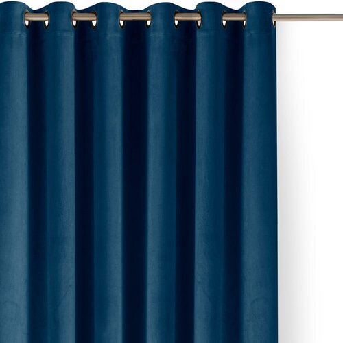 Filumi Plava zavjesa za djelomično zamračenje od samta 530x250 cm Velto &amp;ndash; Slike