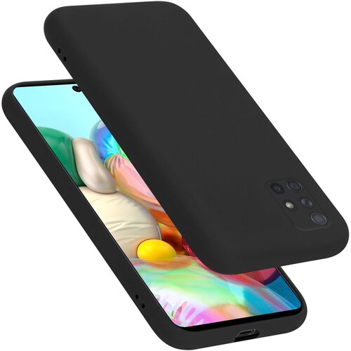 Cadorabo Case, združljiv s Samsungom v tekoči črni barvi - zaščitni pokrov iz fleksibilnega silikona TPU, (20593041) Cene