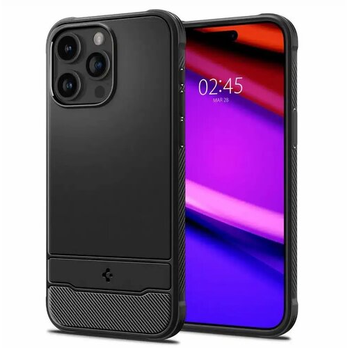 Spigen Rugged Armor MagFit (MagSafe) robusten ovitek za telefon iPhone 15 Pro mat črna Cene
