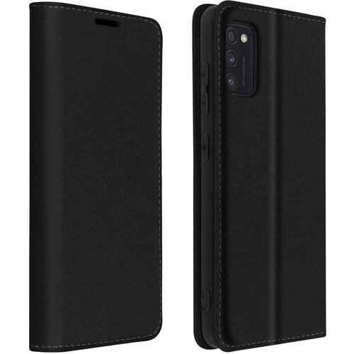AVIZAR usnjena torbica, držalo za kartico in videoposnetek za samsung galaxy A41 - crna, (20626503) Cene