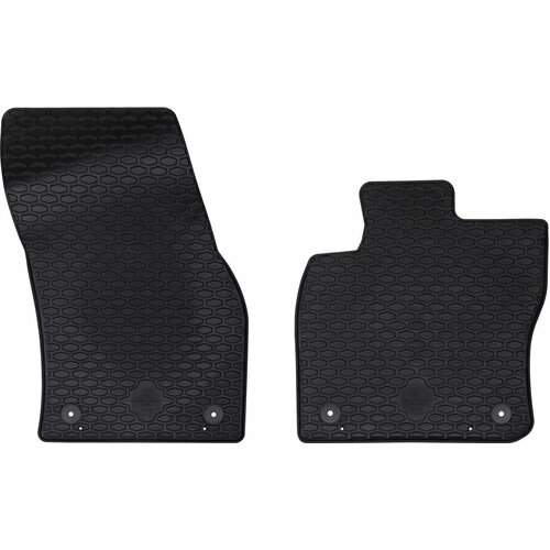  Auto tepih 2 pcs Crna prikladno za VW CADDY 2020- Guma Cijene
