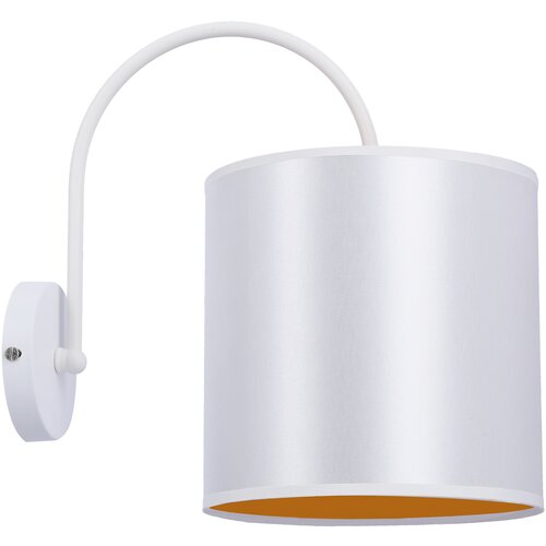 Candellux atlanta zidna lampa bela 1X40W E27 bela abažur Cene