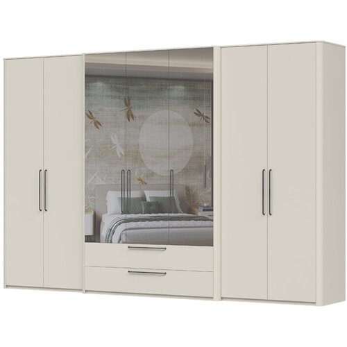 Jela Jagodina Plakar P72-3OG/AI Air, 336x225x61 cm, Beli Slike