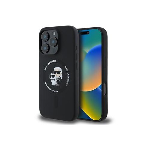 Karl Lagerfeld TPU Karl Lagerfeld maska za iPhone 16 Pro KLHMP16LSCMKCRHK Slike