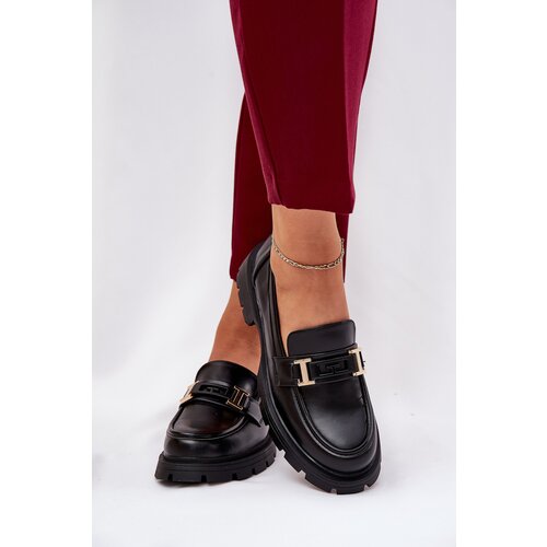 Boto Women Moccasins Made Of Eco Leather Black Lomnela Cene