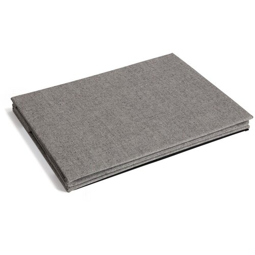 Bigso Siva tekstilna &amp;scaron;katla za shranjevanje s pokrovom 31x41x22 cm Soft Storage Medium &amp;ndash; Slike