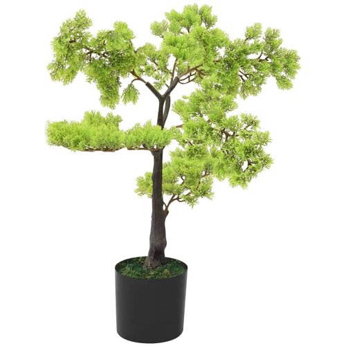  Umjetni bonsai čempres s posudom 60 cm zeleni Cijene