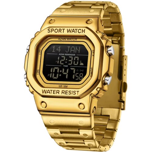Sanda Digitalni sat AC-41772 - Zlatni / Crni Cijene