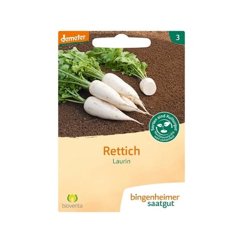 Bingenheimer Saatgut redkev &amp;quot;Laurino&amp;quot; Slike