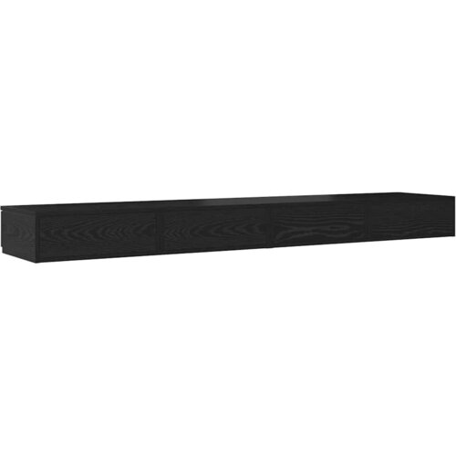  Ladice za krevet s ladicama Crni hrast 200 x 36,5 x 16,5 cm Slike
