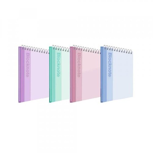Faber-Castell Blok A4 Pastell sk 80l spirala 423000 Slike