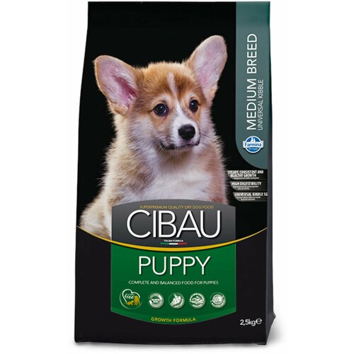 Cibau puppy medium 12kg 2.5 kg Cene